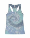 Women's Tie-Dyed Racerback Tank Top