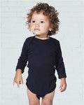 Infant Long Sleeve Baby Rib Bodysuit