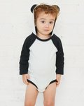 Fine Jersey Infant Character Hooded Long Sleeve Bodysuit with Ears