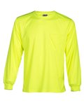 Microfiber Polyester Long Sleeve T-Shirt