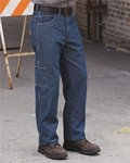 Flame Resistant Pre-Washed Denim Dungaree - Extended Sizes