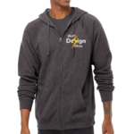 Special Blend Raglan Full-Zip Hooded Sweatshirt