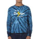 Youth Cyclone Tie-Dyed Long Sleeve T-Shirt
