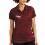 Ladies PosiCharge ® Electric Heather Polo